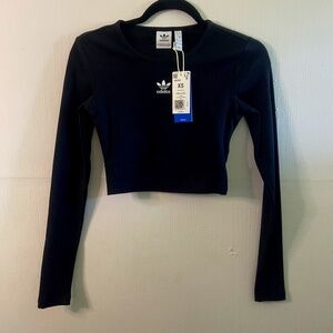 NWT! Adidas Crop Work-out Top Size XS